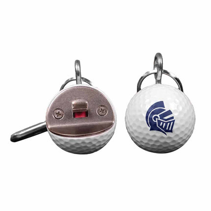 Olney Central College Blue Knights Golf Ball Bottle Opener - Authentic Series
