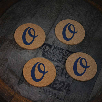 Otero College Rattlers Cork Coasters