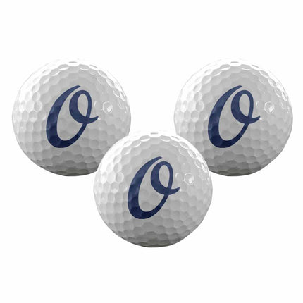 Otero College Rattlers Golf Sleeve of 3 Golf Balls - Authentic Series