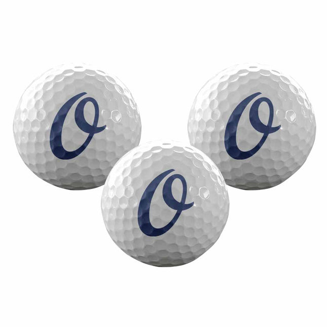Otero College Rattlers Golf Sleeve of 3 Golf Balls - Authentic Series