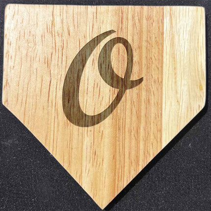 Otero College Rattlers Baseball Home Plate Coasters “Laser Etched”