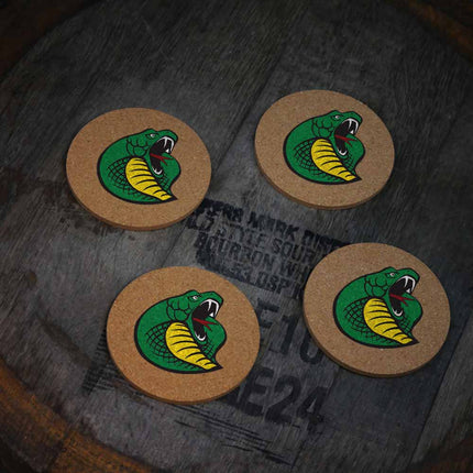 Parkland College Cobras Cork Coasters