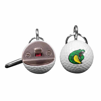 Parkland College Cobras Golf Ball Bottle Opener - Authentic Series