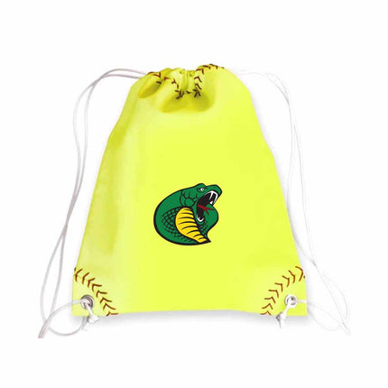 Parkland College Cobras Softball Drawstring Bag - Authentic Series