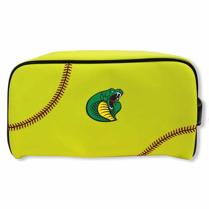 Parkland College Cobras Softball Toiletry and Cosmetics Bag - Authentic Series
