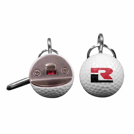 Rend Lake College Warriors Golf Ball Bottle Opener - Authentic Series