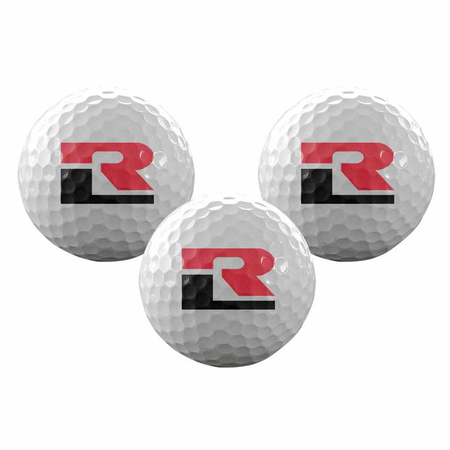Rend Lake College Warriors Golf Sleeve of 3 Golf Balls - Authentic Series