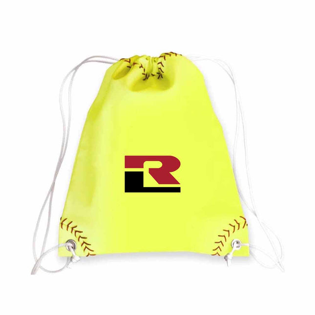 Rend Lake College Warriors Softball Drawstring Bag - Authentic Series