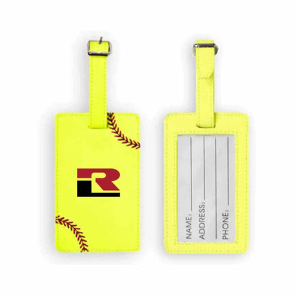 Rend Lake College Warriors Softball Luggage Tag - Authentic Series