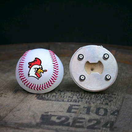 Austin Yard Birds | Cluck Norris Cutter® | Baseball Bottle Opener