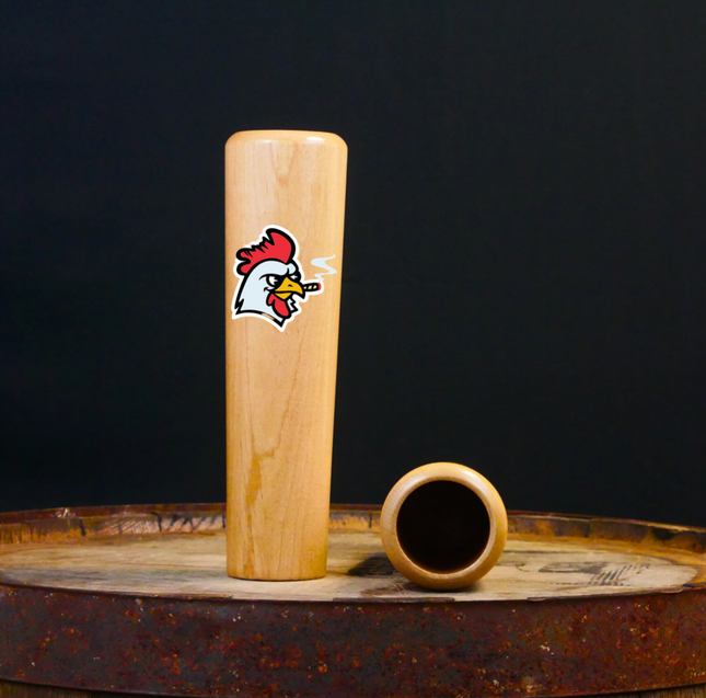 Austin Yard Birds | Cluck Norris INKED! Dugout Mug® | Baseball Bat Mug