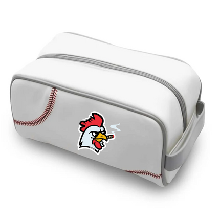 Austin Yard Birds | Cluck Norris Baseball Toiletry Bag