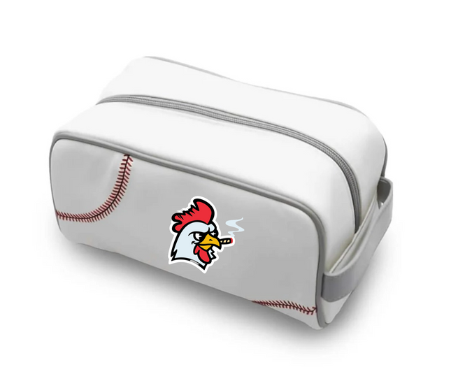 Austin Yard Birds | Cluck Norris Baseball Toiletry Bag