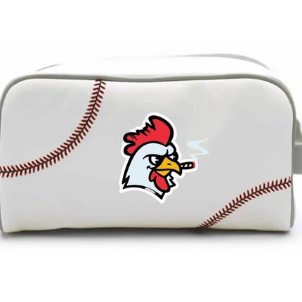 Austin Yard Birds | Cluck Norris Baseball Toiletry Bag