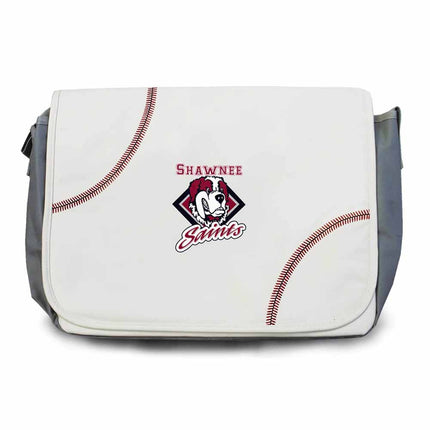 Shawnee Community College Saints Baseball Messenger Bag - Authentic Series
