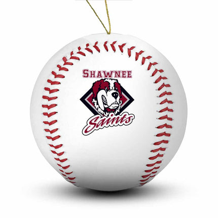 Shawnee Community College Saints Baseball Ornament - Authentic Series