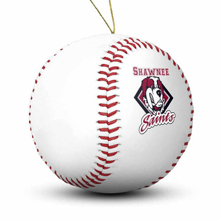 Shawnee Community College Saints Baseball Ornament - Authentic Series