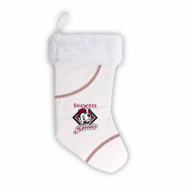 Shawnee Community College Saints Baseball Christmas Stocking - Authentic Series