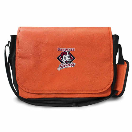 Shawnee Community College Saints Basketball Messenger Bag - Authentic Series