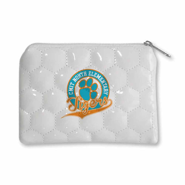 CMIT North Elementary School Tigers Soccer Coin Purse - Authentic Series