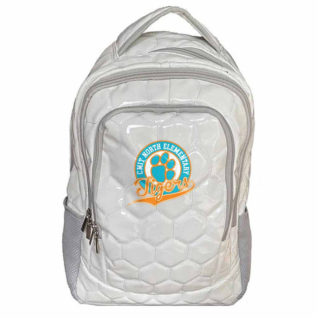 CMIT North Elementary School Tigers Soccer Backpack - Authentic Series