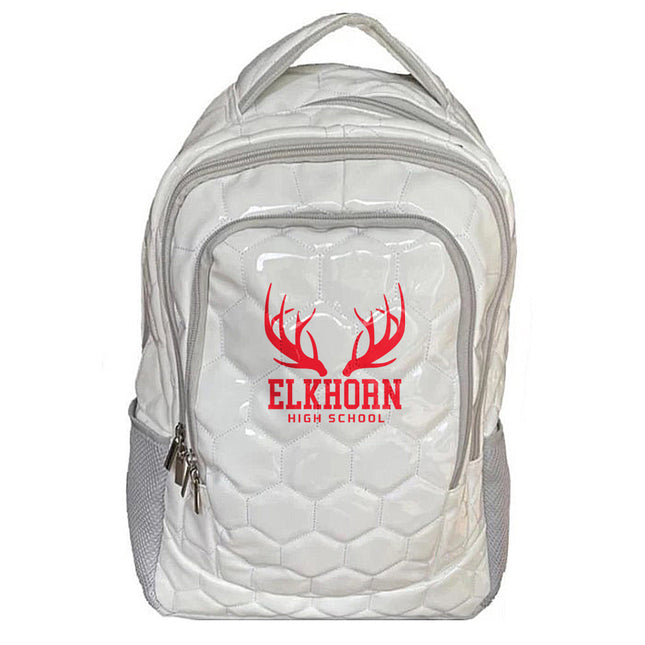 Elkhorn High School Antlers Soccer Backpack - Authentic Series