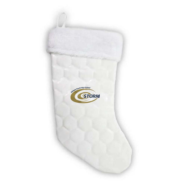 Elkhorn South Storm Soccer Christmas Stocking - Authentic Series