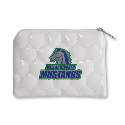 Millard North Mustangs Soccer Coin Purse - Authentic Series