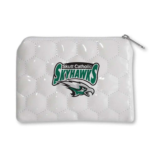 Skutt Catholic SkyHawks Soccer Coin Purse - Authentic Series
