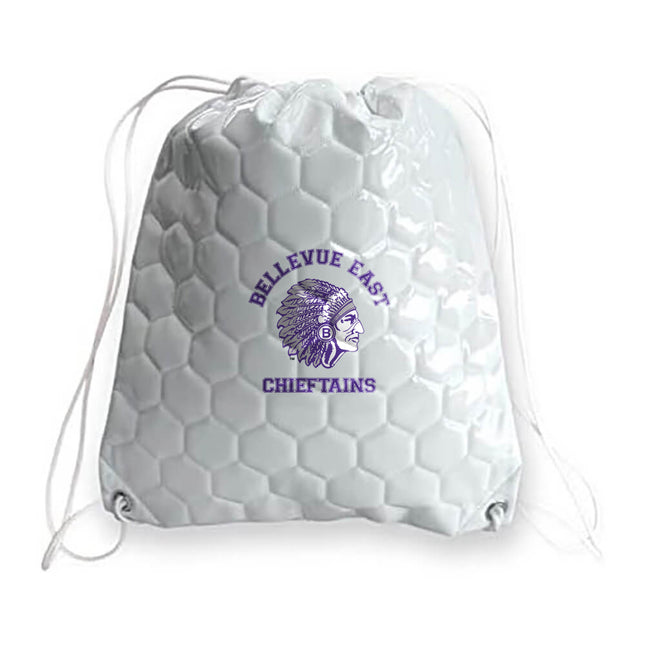 Bellevue East Chieftains Soccer Drawstring Bag - Authentic Series