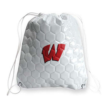 Westside High School Warriors Soccer Drawstring Bag - Authentic Series