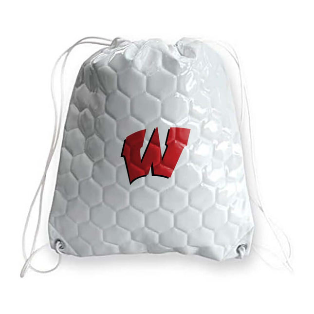 Westside High School Warriors Soccer Drawstring Bag - Authentic Series
