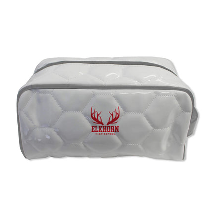 Elkhorn High School Antlers Soccer Toiletry and Cosmetics Bag - Authentic Series