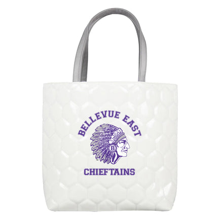 Bellevue East Chieftains Soccer Tote Handbag - Authentic Series