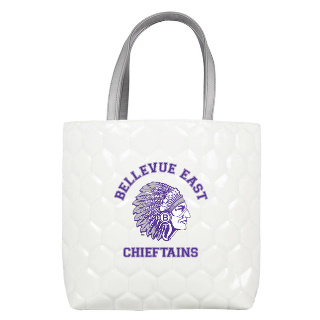 Bellevue East Chieftains Soccer Tote Handbag - Authentic Series