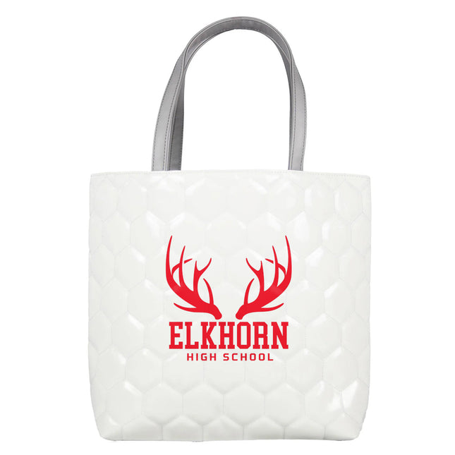 Elkhorn High School Antlers Soccer Tote Handbag - Authentic Series