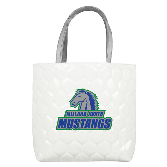 Millard North Mustangs Soccer Tote Handbag - Authentic Series