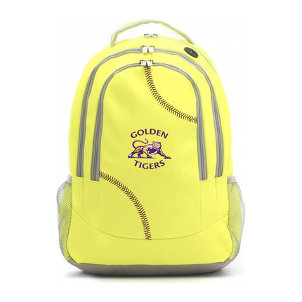 CMIT Academy Golden Tigers Softball Backpack - Authentic Series