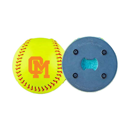 Oakland Mills Scorpions Softball Bottle Opener - Authentic Series