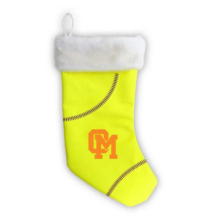 Oakland Mills Scorpions Softball Christmas Stocking - Authentic Series