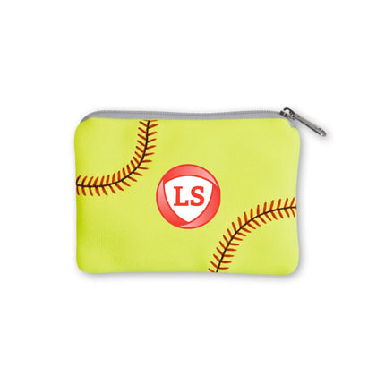 La Salle Insurance Softball Coin Purse - Authentic Series