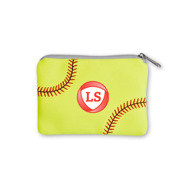 La Salle Insurance Softball Coin Purse - Authentic Series