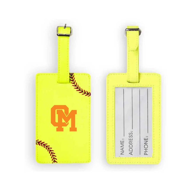 Oakland Mills Scorpions Softball Luggage Tag - Authentic Series