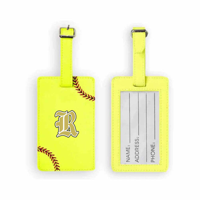 Robinson Senators Softball Luggage Tag - Authentic Series