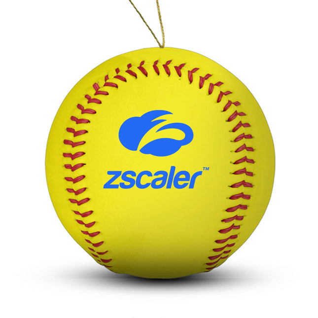 ZScaler Softball Ornament “Standard Edition” - Authentic Series