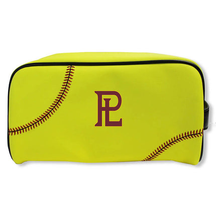 Papillion La Vista Monarchs Softball Toiletry and Cosmetics Bag - Authentic Series