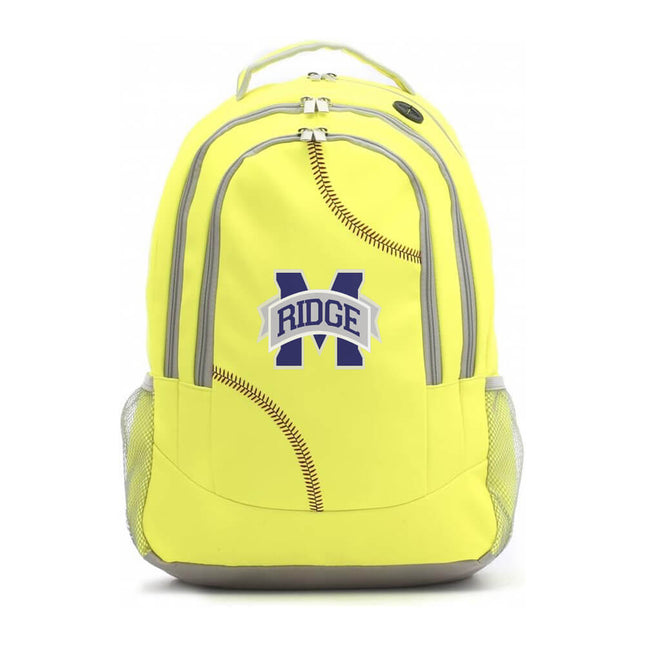 Marriotts Ridge Mustangs Softball Backpack - Authentic Series