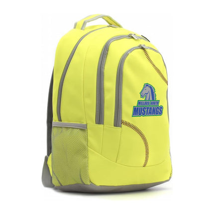 Millard North Mustangs Softball Backpack - Authentic Series