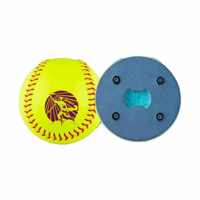 Blackwell Maroons Softball Bottle Opener - Authentic Series