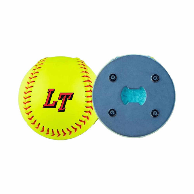 Lake Travis Cavaliers Softball Bottle Opener - Authentic Series
